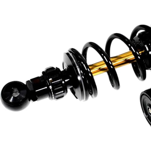リアショック減衰調整式 335-340mm VDシリーズ 車高調整付き ブラック