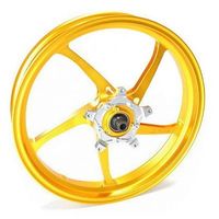 鍛造ホイール前後セット FG525 レッド YZF-R25/R3 - バイク
