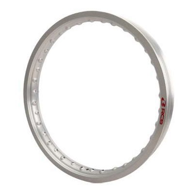 アルミホイールリム 250-17 シルバー 36H - バイク