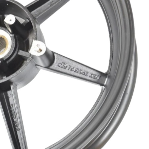 鋳造ホイール前後セット SP811 ブラック NMAX125/155 - バイク
