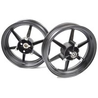 鋳造ホイール前後セット SP522 ブラック GSX-S125/150/GSX-R125
