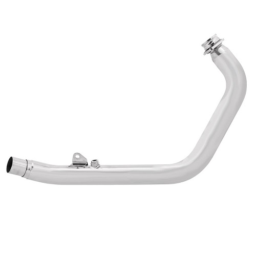 バイク エキパイ フロントエキゾーストパイプ ステンレス製 スリップオン化用 スズキ SV650 2016-2022 SV650X 2018-2022 | エキゾースト フロントリンクパイプ ステンレス製 バイク用