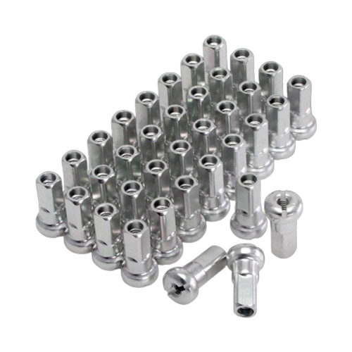 純正対応 アルミニップルセット シルバー Q4 - バイク