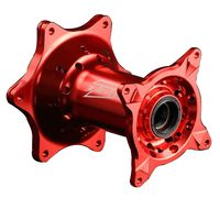 アステライトハブ フロント グリーン KX125/250/KX250F/450F(06-) - バイク