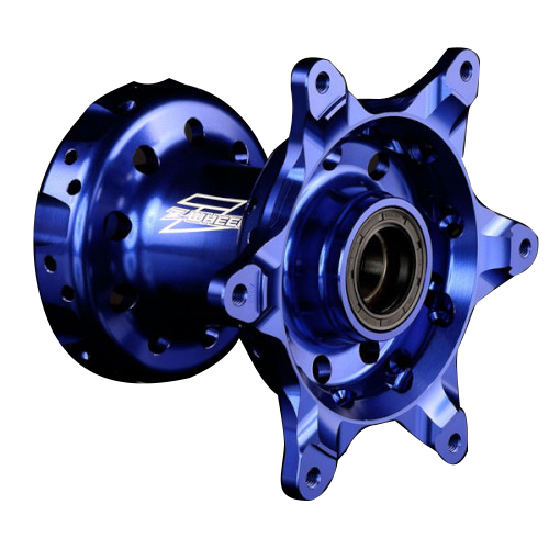 Z-wheel アステライト　ハブ　YZ125 YZ250 他 アステライトハブ フロント ブルー YZ125/250(02-)・YZ250F/450F(02-13