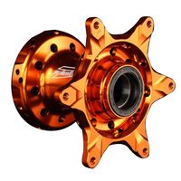 アステライトハブ フロント ブラック KX125/250/KX250F/450F[06-] - バイク