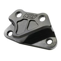 267mmディスク BREMBO 4ポット 40mmピッチ用 キャリパーサポート - バイク