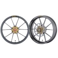 EXACT フル鍛造マグネシウムホイール シルバー 5410-K019-SS - バイク