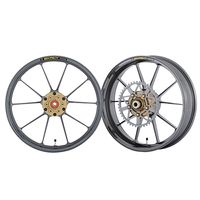 マグネシウム鍛造ホイール セット MAGTAN JB3 フロント：3.50-17/リア