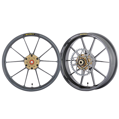 EXACT RACING10 フル鍛造マグネシウムホイール ガンメタ 5410R-S044-SR