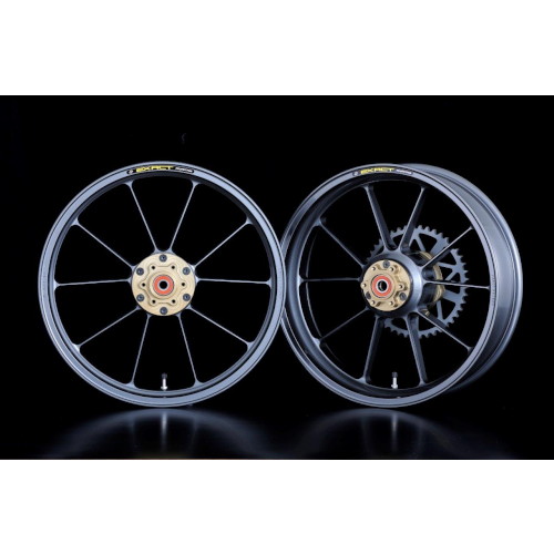 EXACT RACING10 フル鍛造マグネシウムホイール ガンメタ 5410R-S044-SR