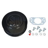 SUエアクリーナーキット 薄型 クローム - バイク