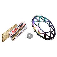 チェーン&前後スプロケット スチール 3点交換セット Z900RS(18-20
