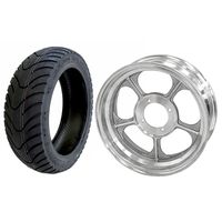 ca1693-4.0J モンキー用8インチホイール(4.0J)&130/50-8タイヤセット