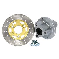 モンキー ズーマー シャリー フロントハブ ブレーキローター変換アダプター付き モンキー ズーマー シャリー フロントハブ ブレーキローター変換