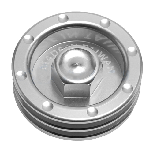 マグネット付きオイルストレーナーキャップドレンボルト シルバー - バイク