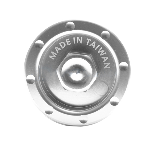 マグネット付きオイルストレーナーキャップドレンボルト シルバー - バイク