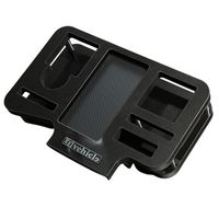 ハイエース 200系 ドリンク&スマホホルダー レザーブラック ハイエース 200系 ドリンク&スマホホルダー レザーブラック