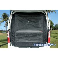 A*C様 ハイエース 200系標準／ミドルルーフ用 防虫ネット サイド1面（左・ ブラック・サイド用】 マグネット式 防虫ネット ハイエース 200