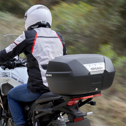 SH44 トップケース 無塗装ブラック - バイク