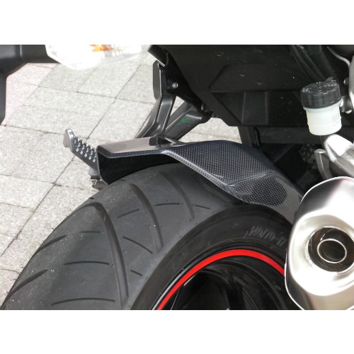 エアロデザイン SAD リアフェンダー ノーマルスイングアーム用 黒ゲル