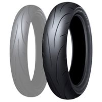 ダンロップ  SPORTMAX Q-LITE バイクタイヤ前後セット 17インチ SPORTMAX Q-LITE 140/70-17 66H TL リア - バイク