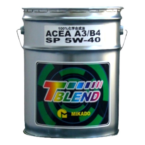 T-ブレンド ACEA A3/B4 SP 5W-40 20L - 自動車