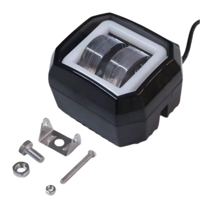 MOTO LED ZERO フォグランプ スクエアライト 20W 6000K - バイク