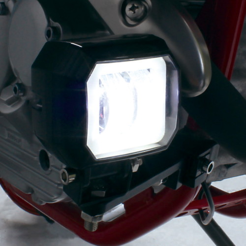 MOTO LED ZERO フォグランプ スクエアライト 20W 6000K - バイク