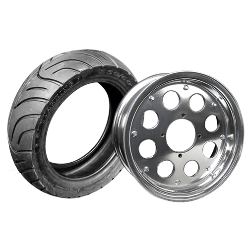 ca1745-3.5J モンキー用10インチアルミホイール(3.5J)&タイヤ130/60-10