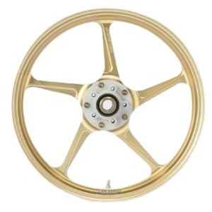 受注生産】アルミニウム鍛造ホイール(TYPE-C) 550-17 リア ゴールド