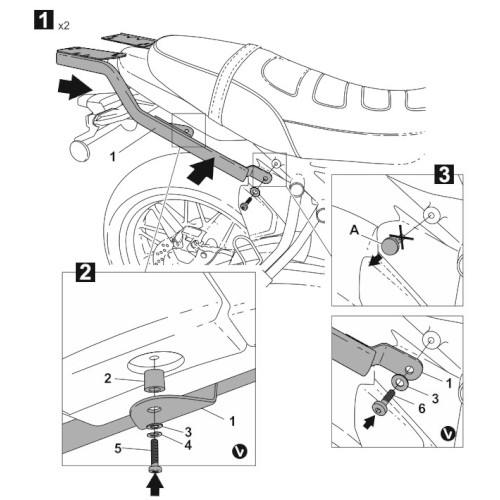 トップマスターフィッティングキット Z650RS(21-26) - バイク