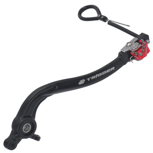 トリガーブレーキペダル レッド KTM 250SX(17-)/HQV TC250(17-) - バイク