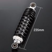 リアショック Type-2 305mm ブラック/ブラック 2本入 - バイク