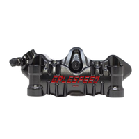 Elaborate フロント4P ラジアルキャリパー 100mmピッチ φ34/30 チタン