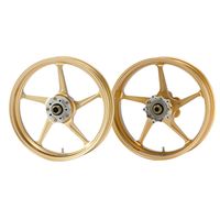受注生産】アルミニウム鍛造ホイール(TYPE-C) 550-17 リア グロス