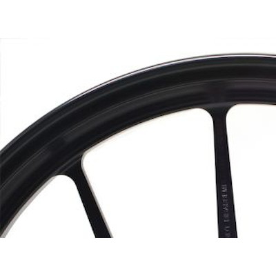 受注生産】アルミニウム鍛造ホイール(TYPE-R) 350-17 フロント グロス