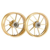 受注生産】アルミニウム鍛造ホイール(TYPE-R) 350-17 フロント