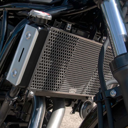 ラジエターコアガード Z650RS シルバー - バイク