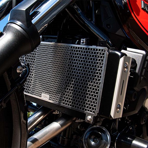 ラジエターコアガード Z650RS シルバー - バイク