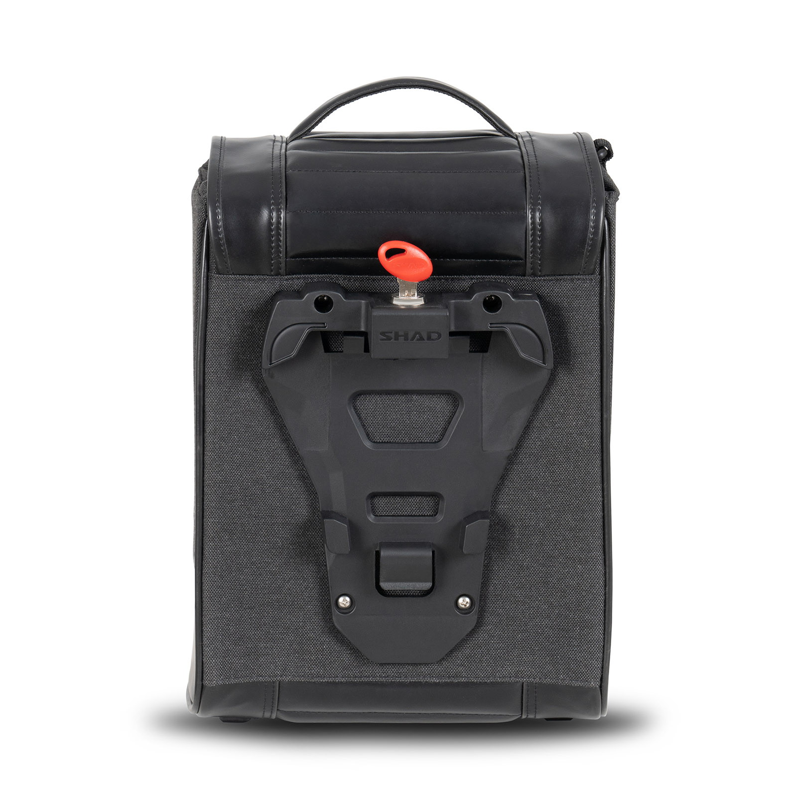 SR38 カフェレーサー サイドバッグ ブラック 10L - バイク