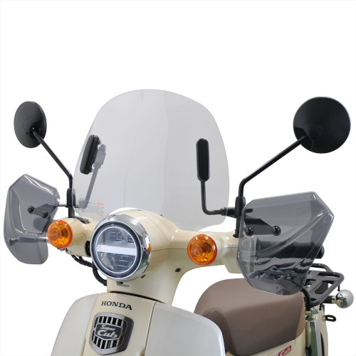 CUB-F8 スーパーカブ50/110(JA59/JA44/AA09) ショートバイザー クリア