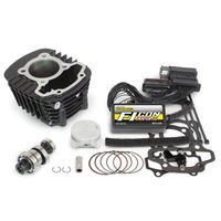 スーパーヘッド4V+R ボアアップキット 145cc - バイク