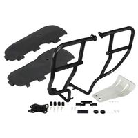 CUB-02-B クロスカブ110(JA60) AFレッグ風防 モール色ブラック