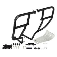 CUB-02-B クロスカブ110(JA60) AFレッグ風防 モール色ブラック
