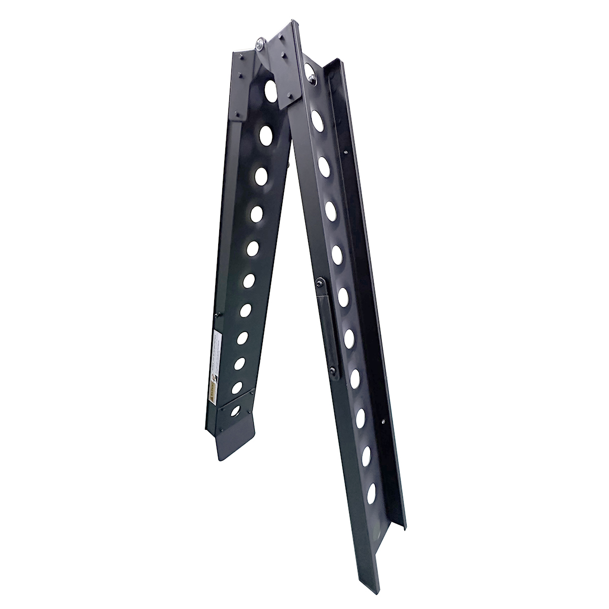 ブラックシリーズ 2つ折スリムアルミラダー - バイク