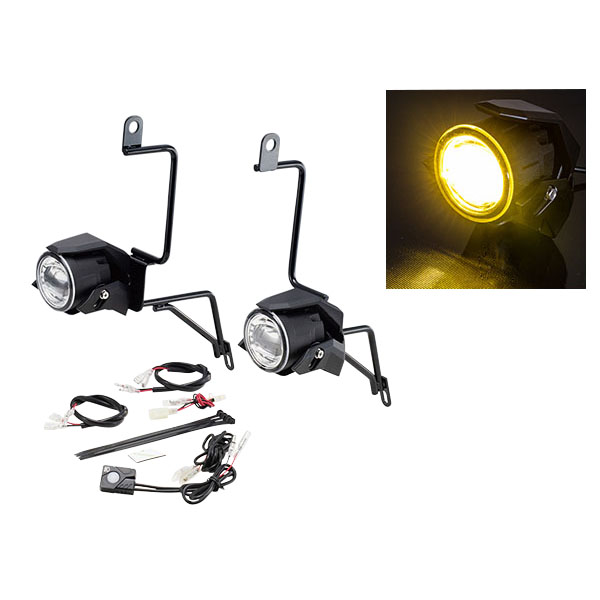 キジマ V-STROM650/XT ABS 17Y フォグランプキット イエローLED 205-6153Y : パーツボックス3号店 - 通販 -  Yahoo!ショッピング キジマ フォグランプキットLED V-STROM650/XT ABS