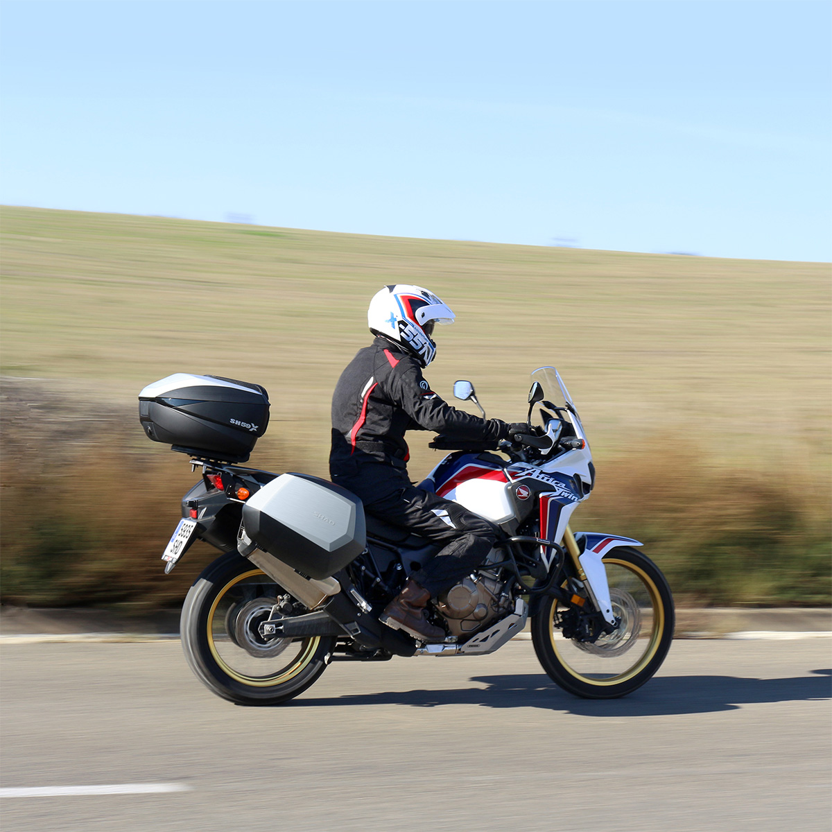 セット品】SH59X トップケース+SH35 サイドケース アルミパネル