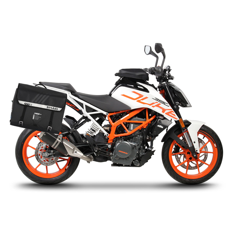 セット品】SW42 防水サイドバッグ+サイドバッグホルダー KTM 125/250