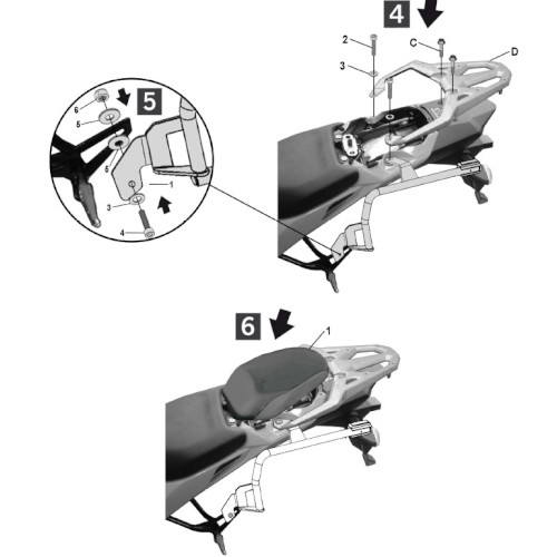 セット品】SH23 サイドケース+フィッティングキット Vストローム250SX